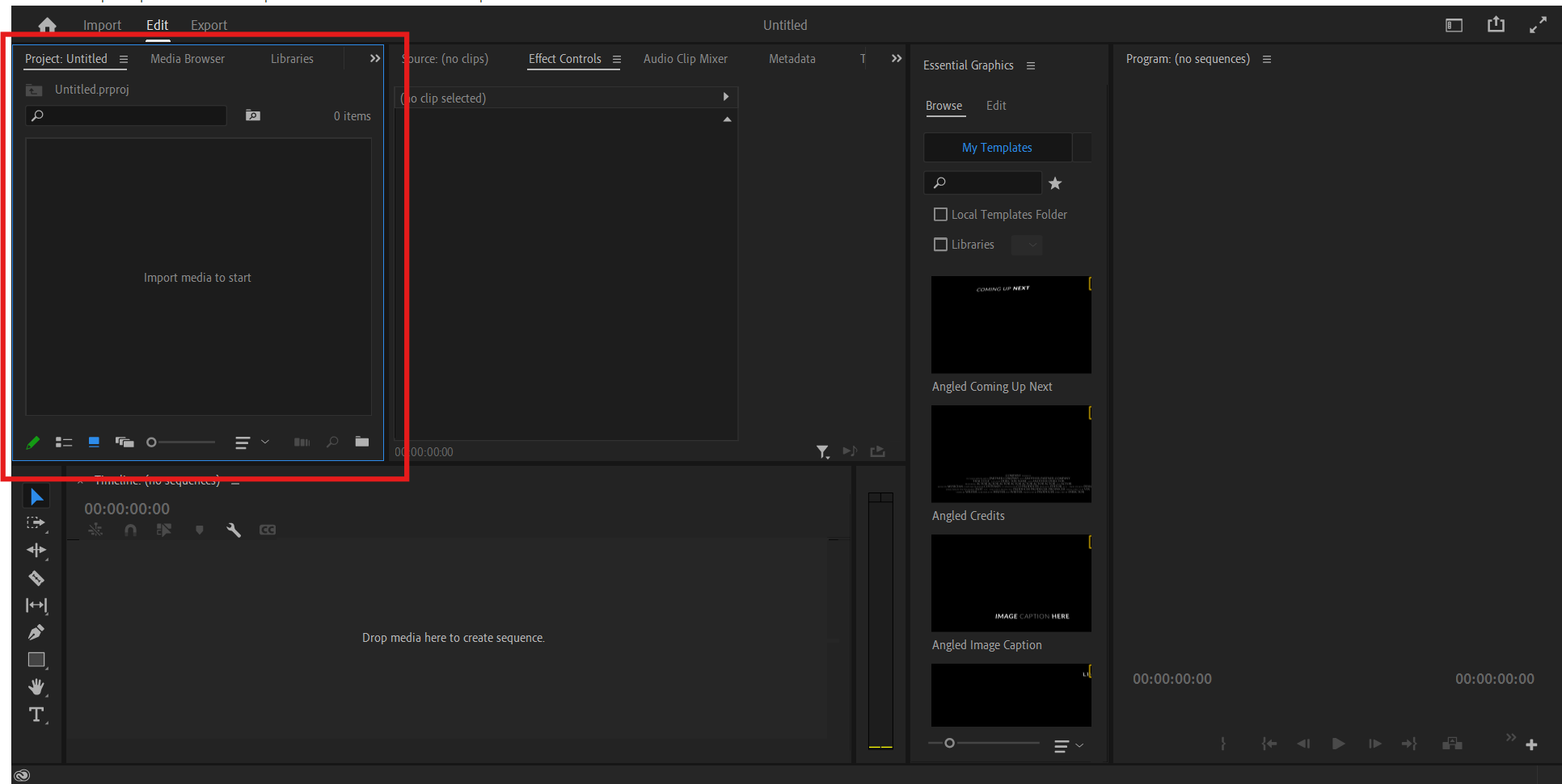 Import dialog with two videos